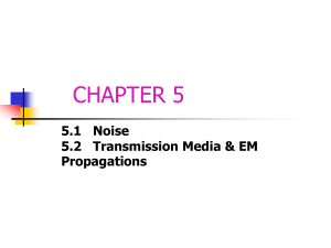 CHAPTER 5 NOISE N TRANS LINES PPT