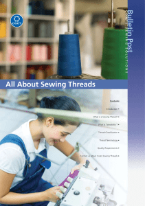 All About Sewing Threads: A Comprehensive Guide