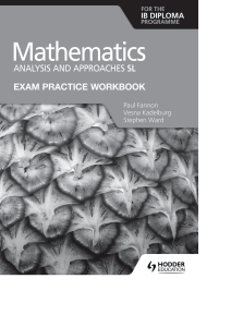 Math AA SL - Workbook