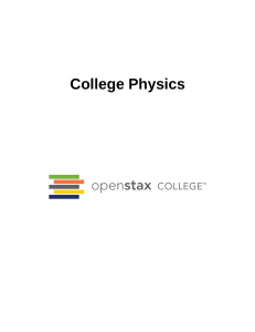 College Physics - Physics and Astronomy