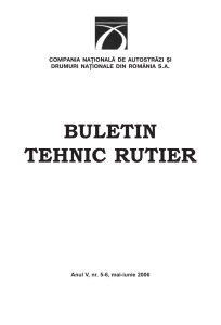 159. Glosar termeni tehnici rutieri TEM   TC. WP. 113 Roman-Englez