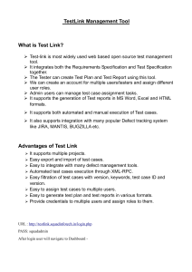 TestLink Management Tool(1)