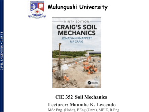 Soil Mechanics: Shear Strength of Soils