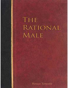 rollo tomassi the rational male  2013