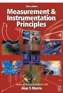 Measurement   Instrumentation Principles,3rd Edition Morris