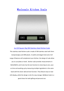 Wholesale Kitchen Scale