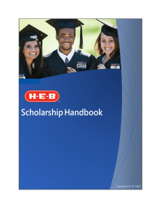 2023 HEB Scholarship Handbook