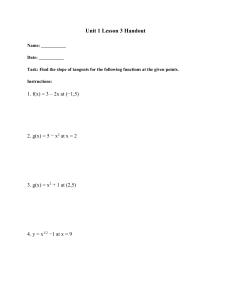 Unit 1 Lesson 3 Worksheet