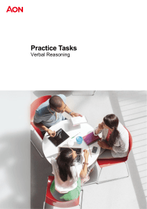 Practice-Tasks verbal 1