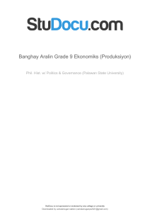 banghay-aralin-grade-9-ekonomiks-produksiyon