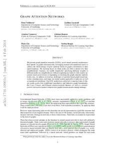 Graph Attention Networks: Neural Networks for Graph Data