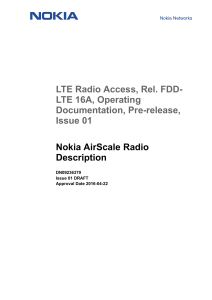 LTE Radio Access Rel FDD LTE 16A Operati