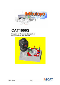 User Manual cat1000s