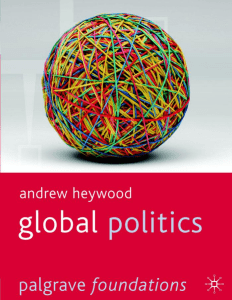 Andrew Heywood - Global Politics (1)