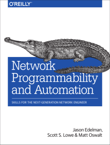 Network Programmability and Automation ( PDFDrive )