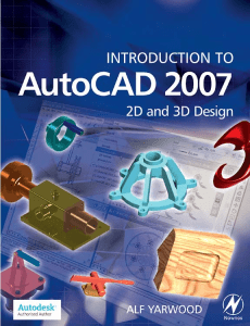 Introduction to AutoCAD 2007  2D and 3D Design ( PDFDrive )