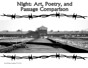 Night - Art and Passage Comparison Exercise Final