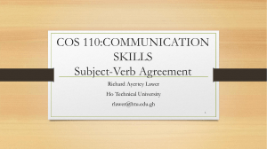 communication skills