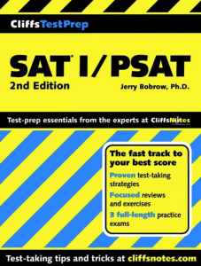 Cliffs Test Prep SAT I   PSAT, 2nd Edition - sman78-jkt.sch.id ( PDFDrive )