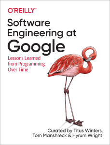 software engineering at google extract-1622201647282