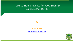 Stats for Food Scientist [Revised 2021] [Autosaved]