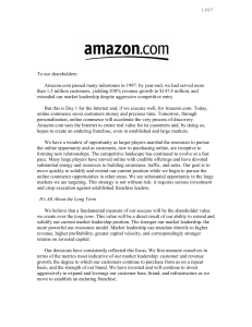 Bezos Amazon letters 1997 to 2020