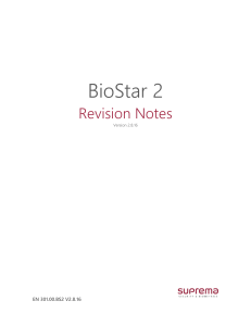 BioStar2 RevisionNotes V2.8.16 EN