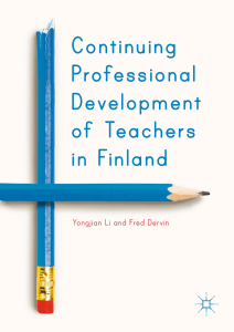 Continuing Professional Development of Teachers in Finland by Yongjian Li, Fred Dervin (z-lib.org)