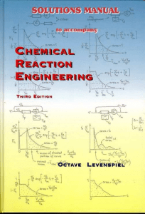 Chemical Reaction Engineering Levenspiel