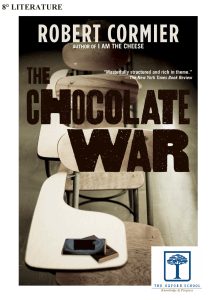 The+Chocolate+War+by+Robert+Cormier
