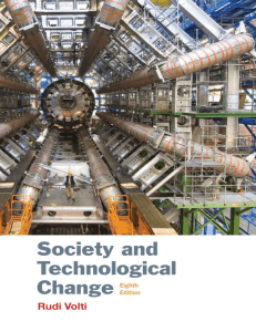 x. Textbook - Society and Technological Change