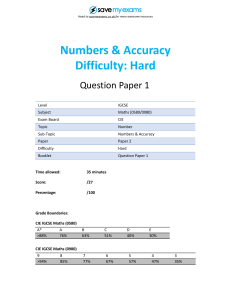 E1.1-Numbers- -Accuracy-2B-Topic-Booklet-1 2