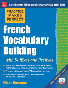 French Vocabulary Building with Suffixes and Prefixes  ( PDFDrive )