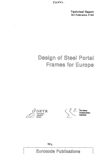 C.M. King - Design of Steel Portal Frames for Europe-Steel Construction Institute,The (1998)