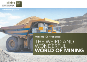 MiningIQWierdandWonderfulFactsAboutMining