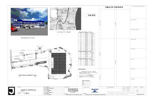 GLACIER ARCHITECTURAL AS-BUILT