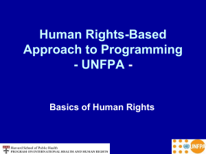 Session2 Presentation4 Basicsof Human Rights