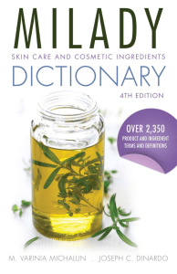 Skin Care and Cosmetic Ingredients