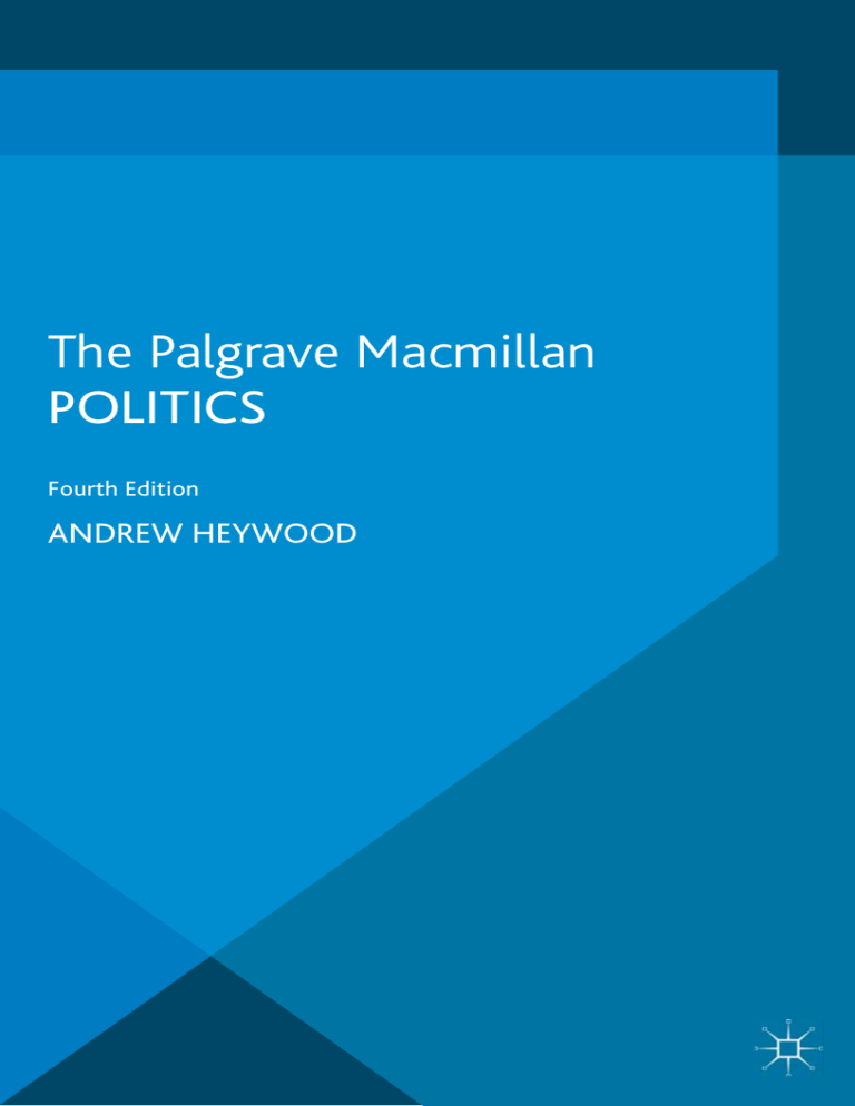 Politics By Andrew Heywood 