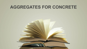 3 Lec Aggreagtes for Concrete