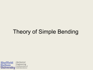 Simple Bending Theory(4)