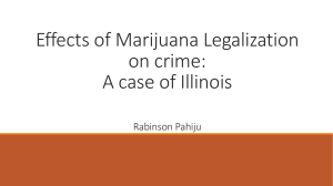 Effect of Marijuana legalization Rabinson