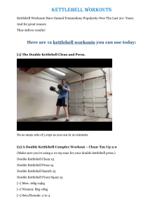 Kettlebells Workouts
