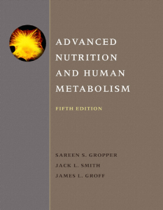 Advanced Nutrition and Human Metabolism ( PDFDrive )