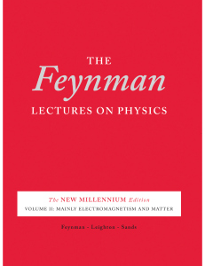 The Feynman Lectures on Physics, Vol. II  The New Millennium Edition  Mainly Electromagnetism and Matter ( PDFDrive )