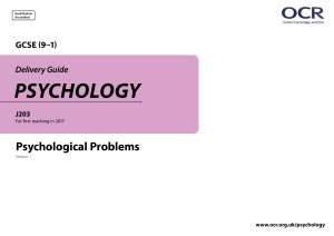 DG Psychological problems