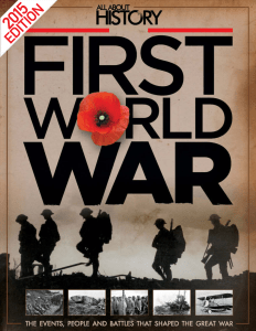 All About History - First World War - 2015 Edition  UK