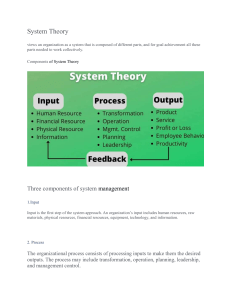 System Theory Draft