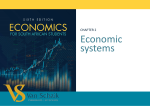 Economic Systems: South African Student's Guide