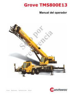 TMS800E13-OM-CTRL495-00-SPANISH